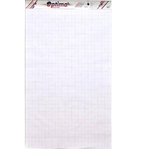 Rezerva hartie pentru flipchart Optima 50coli/set
