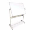 Whiteboard mobil cu doua fete OPTIMA 120x150cm