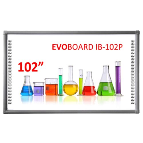 Tabla interactiva EVOBOARD IB-102P, 16:9, tehnologie tactila IR, 10 puncte de atingere