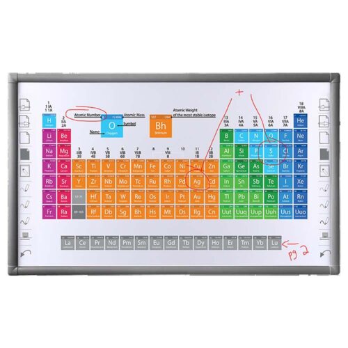 Tabla interactiva EVOBOARD IB-96P, 16:10, tehnologie tactila IR, 10 puncte de atingere